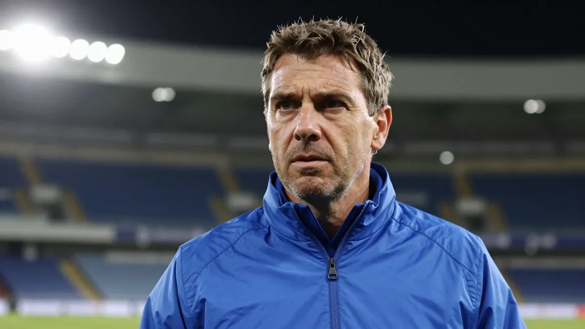 Barrow AFC manager Adam Murray attended the National League fixture at Hartlepool United's Victoria Park on August 8, 2026